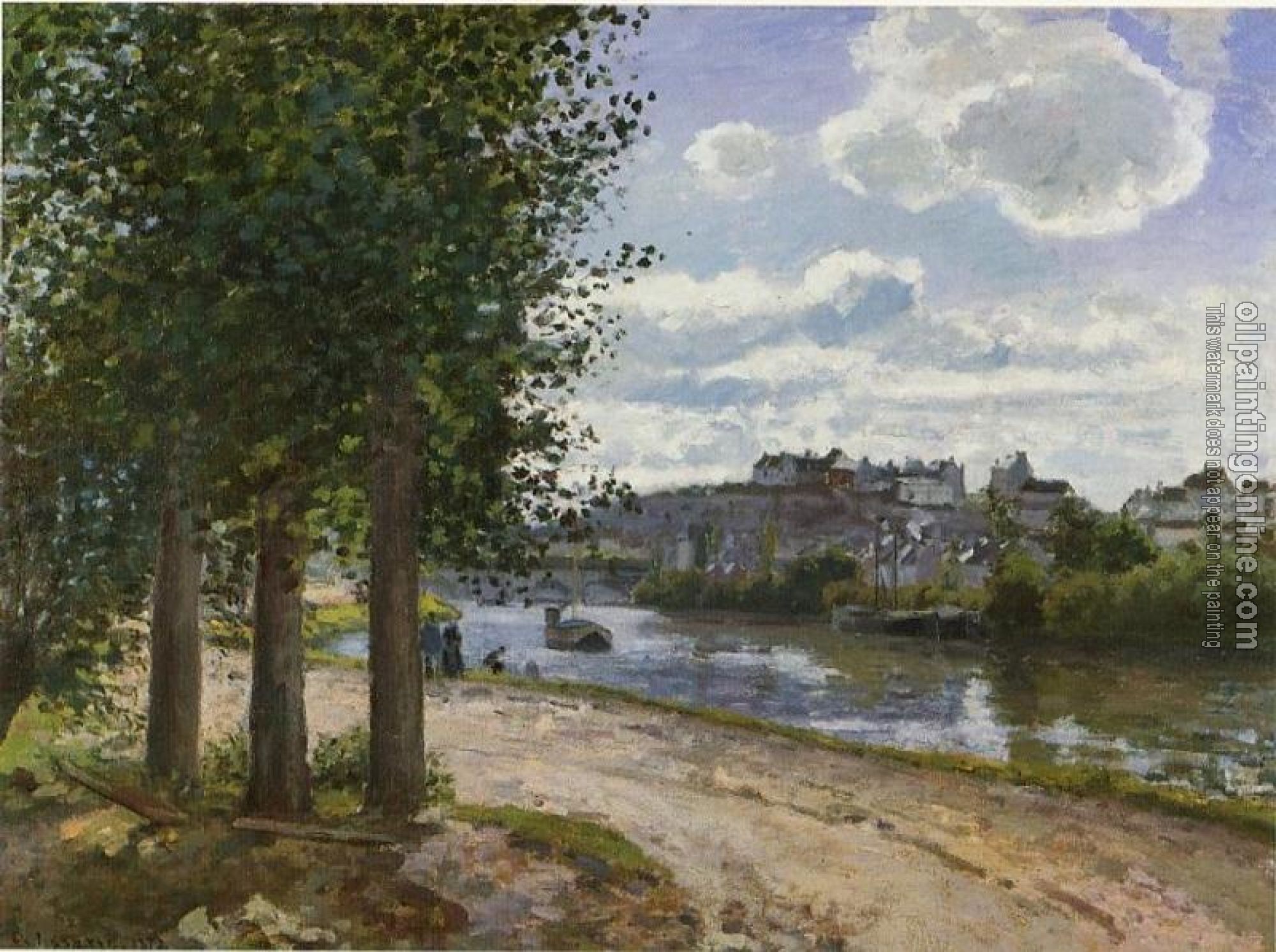 Pissarro, Camille - Banks of the Oise